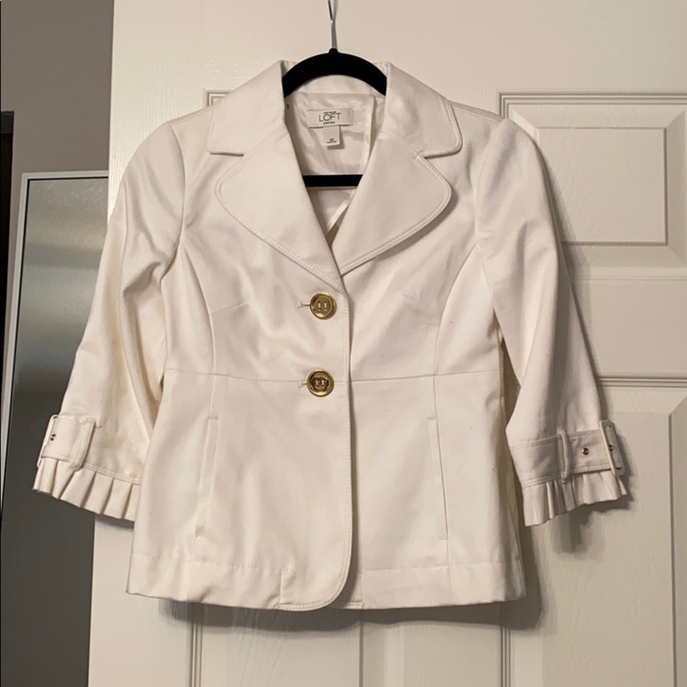 White Blazer
